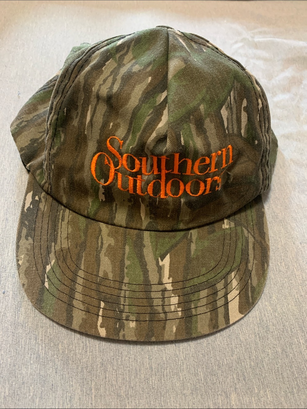Camouflage Southern Outdoors Snapback Hat
